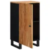 vidaXL Credenza con anta 40x31x75 cm in legno massiccio di Anteprima dell’immagine prodotto 4