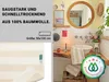 ZOLLNER 4er Set Handtücher, beige gestreift 50x100 Produktbild-Vorschau 5