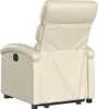 vidaXL Relaxsessel mit Aufstehhilfe Elektrisch Creme Produktbild-Vorschau 4