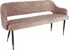 Ławka Paris 160cm szampański szary aksamit 43682 Podgląd zdjęcia produktu 12