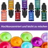 Kerzenwachs Farbe 7 Farben Flüssige Kerzenfarbe für Soja Produktbild-Vorschau 6