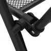 vidaXL Chaises pliantes 4 pcs. Mesh acier anthracite Voir les images du produit 9