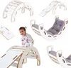 MISIOO Arco per arrampicata con cuscino - Dondolo per Anteprima dell’immagine prodotto 1