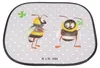 Mr. & Mrs. Panda Sonnenschutz Fürs Auto Bienen Paar - Grau Produktbild-Vorschau 4
