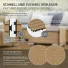 ECD Germany WPC terasové dlaždice, 30x30 cm, 55dílná Náhled obrázku produktu 5