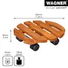 Wagner 200-18201 Multiroller Country rund Kastanie, natur Produktbild-Vorschau 2