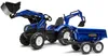 FALK Trattore a pedali New Holland T8 con escavatore e Anteprima dell’immagine prodotto 10