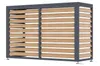 Westmann Boxa M Verkleidung Wärmepumpe Holzoptik 140x50x97 Produktbild-Vorschau 3