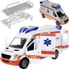 Kruzzel 22731 Samochód dziecięcy - ambulans biały Podgląd zdjęcia produktu 1