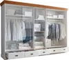 Schlafzimmer komplett Set SAVONA-69 in Kiefer massiv weiß Produktbild-Vorschau 8