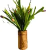 Vase FLORENTINE aus Olivenholz, Blumenvase, Tischvase, Produktbild-Vorschau 1