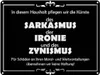 vianmo Blechschild 30x40 cm In diesem Haushalt Sarkasmus Produktbild-Vorschau 1