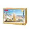 Puzzle 3D City Line Barcellona, 186 pezzi Anteprima dell’immagine prodotto 2