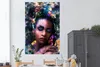 MuchoWow® Poster Frau - Rauch - Farben 120x180 cm - Produktbild-Vorschau 2