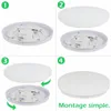 ZMH LED plafondlamp Sterrenhemel, modern, klein, rond, 15W, Productafbeelding-voorbeeld 4