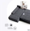FEDVE Ecksofa Eckcouch DHAKA L Form Sofa mit Schlaffunktion Produktbild-Vorschau 5