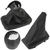 Opel Corsa C 2000 - Chrom-Schaltknauf (5-Gang) + Schaltsack Produktbild-Vorschau 1