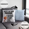 Trendation - Lustige Glühwein Deko-Kissen mit Füllung 40x40 Produktbild-Vorschau 2
