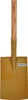 SONNECK Gartenspaten Gold mit Tritt und T-Stiel Größe 280 x Produktbild-Vorschau 3