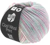 Lana Grossa - Cool Wool Print 0792 silbergrau mint flieder Produktbild-Vorschau 3