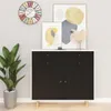 vidaXL Möbelfolie Selbstklebend Dunkles Holz 500x90 cm PVC Produktbild-Vorschau 7