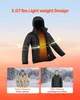 VEVOR Beheizte Jacke für Damen mit 7,4-V-Akku, elektrischer Produktbild-Vorschau 5