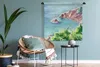 MuchoWow® Wandteppich Wandbehang Meer - Berge - Wald 90x90 Produktbild-Vorschau 4
