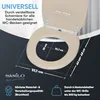 SANILO® WC-Sitz mit Absenkautomatik und Schnellverschluss Produktbild-Vorschau 5