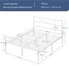 Yaheetech Bettrahmen Metallbett für 140 x 200 cm Matratze Produktbild-Vorschau 6
