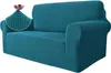 Wasserdichter Stretch-Sofabezug – 2-Sitzer – Grün-Blau Produktbild-Vorschau 1