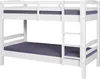 Inter Link Lit superposé Annika 90x200 cm pin massif laqué Voir les images du produit 3