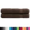Prémiové ručníky SOLUND 2 ks hnědé 100x200 cm 600 g/m² Náhled obrázku produktu 2