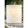 GILDE Lampa Ellipse Heart - biela - v. 20cm x š. 17cm Náhľad obrázku produktu 1