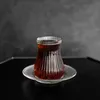 Set de verres à thé Style avec soucoupes - lot de 6 verres Voir les images du produit 4