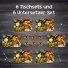 Tischset 6x45x30 cm + 6x10fi cm Platzset Tischmatte Produktbild-Vorschau 4
