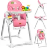 KIDIZ® 3in1 Hochstuhl Kinderhochstuhl inkl. Spielbügel , Produktbild-Vorschau 1