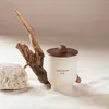 HOMLA SABLE WOOD Vonná svíčka s vůní bílého pižma, 400 g Náhled obrázku produktu 5