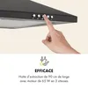 Zugspitze 90 Hotte aspirante murale 65W 330 m³/h LED classe Voir les images du produit 6