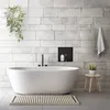 LuxeBath Wandnische aus Edelstahl, 30x30x10 cm, Schwarz, Produktbild-Vorschau 8