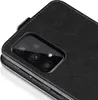 A close-up view of the back of a black smartphone case, showing the camera module. Produktbild-Vorschau
