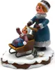 Winterkinder Mädchen mit Kinderschlitten (7cm) von Hubrig Produktbild-Vorschau 6