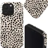 A collage of an iPhone case with a dalmatian-like print. Podgląd zdjęcia produktu