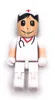 Onwomania Arzt Doktor Chirurg Puppe Figur Männchen weiß USB Produktbild-Vorschau 2