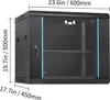 SucceBuy Armoire de serveur réseau 9U à montage mural, Voir les images du produit 8
