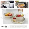 tectake® Una kombinovaný servis pro 6 osob, stohovatelný Náhled obrázku produktu 6
