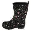 Beck Damen Blumenregen Gummistiefel, Schwarz, 39 EU Produktbild-Vorschau 18