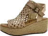Blowfish Lorrah Damenschuhe Keilsandalen Sandalette Gold Produktbild-Vorschau 15