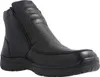 A black leather boot is shown against a white background. Náhľad obrázku produktu