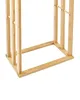 BELIANI Handtuchständer Hellbraun Bambusholz 40x81 cm Produktbild-Vorschau 5