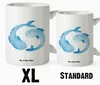 Mr. & Mrs. Panda Keramiktasse Sternzeichen Fische - Weiß - Produktbild-Vorschau 3